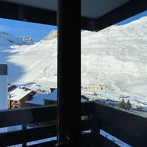 Cosy F2 Val Claret 6 Couchages Avec Jolie Vue Sud Ouest Tignes